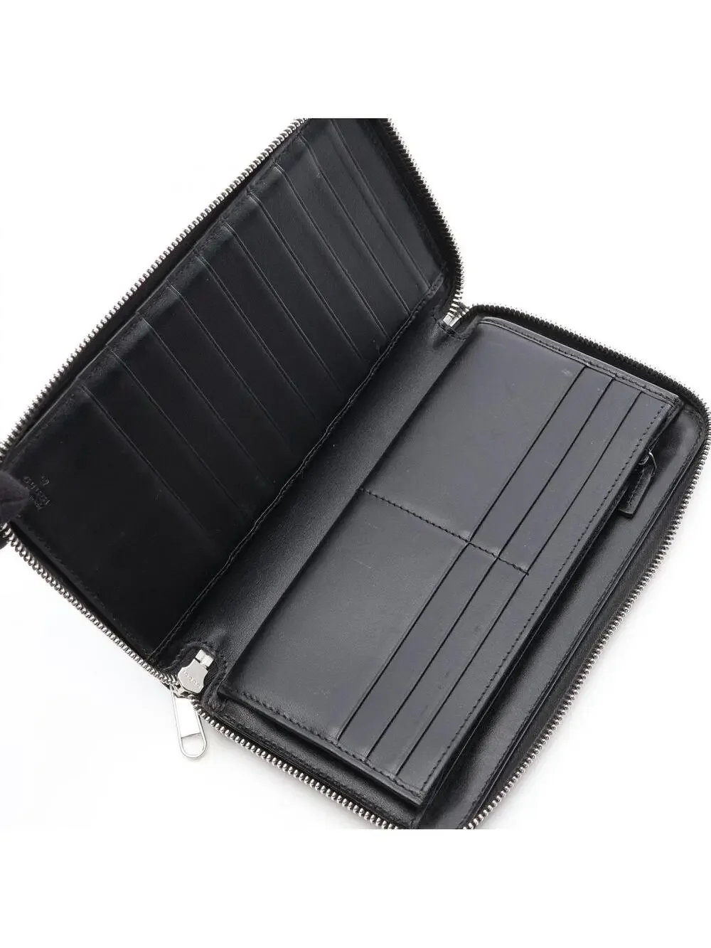 Gucci Gg Emboss Around Long Wallet #279680G39B - Picture 3 of 10